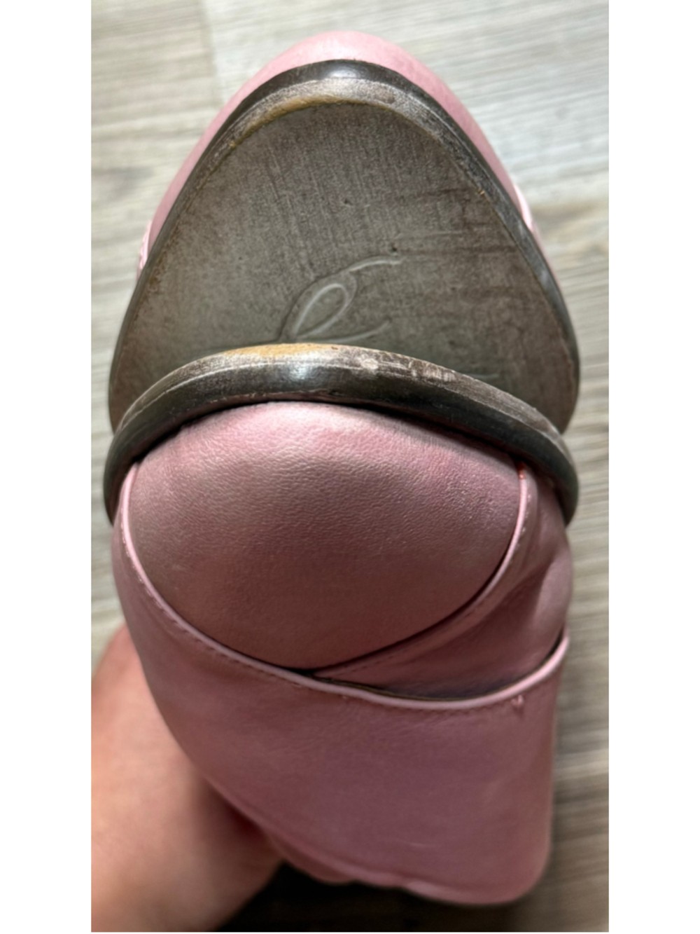 Women's Free People Pink Lordes Leather Mules - Picture 7 of 11